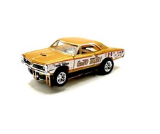 Model Motoring 1967 Pontiac GTO GeeTO TIGER - Gold  White - ThunderJet