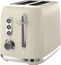Breville Bold 2 Slice Toaster with High-Lift & Wide Slots | Cream & 