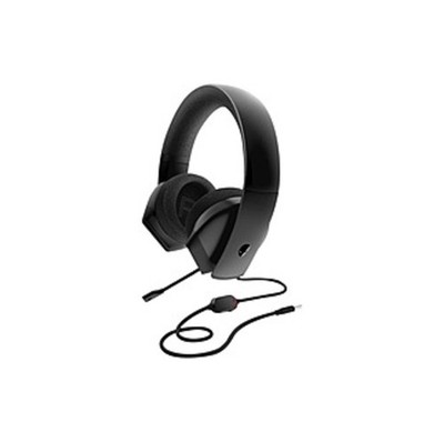 Alienware Stereo Gaming Headset - Stereo - Mini-phone, USB - Wired - AW310H-DAEM