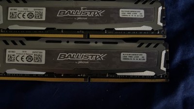 Crucial Ballistix DDR4 3200mhz 32gb (2x16gb)