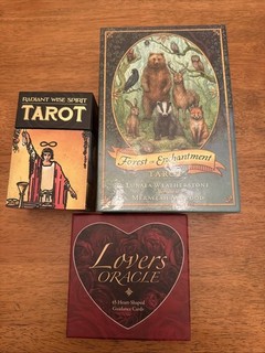 Lot Of 3 Gently Used Tarot and Oracle Decks Cards