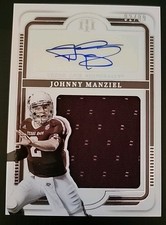 2025 Panini National Treasures Collegiate Johnny Manziel Auto 82/99 #SS-JML