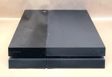 Sony PlayStation 4 500GB Jet Black Console CUH-1001A FW 8.00 - Tested & Working!