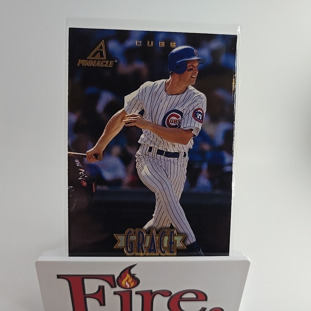 1997 New Pinnacle - Mark Grace #39 Chicago Cubs