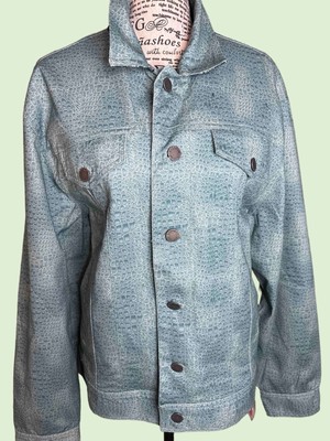 Unique FIND! Brooklyn Brigade Queen Croc Trucker Green Size Large NWT $278