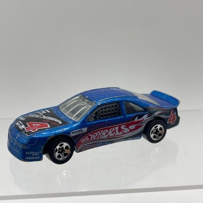 Hot Wheels T-Bird Stocker blau #4 Ford Thunderbird NASCAR Racing Diecast Auto D19