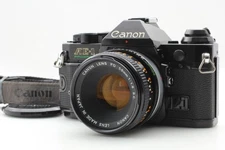 [N MINT] Canon AE-1 Program Film Camera FD S.C 50mm f1.8 Lens w/Strap From JAPAN