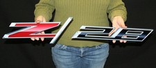 Camaro Z/28 Metal Wall Sign 30" x 8"
