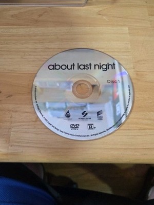 About Last Night (DVD, 2014)Disc Only