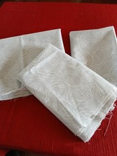3 - Pieces Cotton Fabric Gray 13" x 1 5/8", 14" x 22", 16" x 8/9 yd.