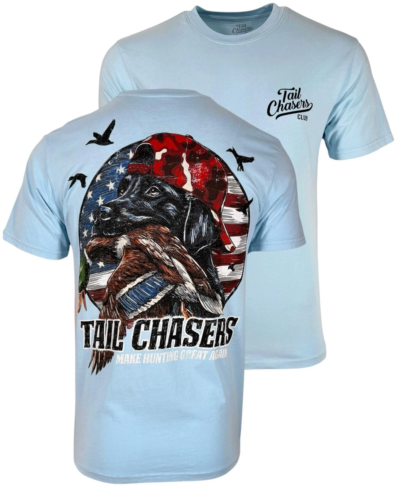 Tail Chasers Club Men’s T-shirt Making Hunting Great
Opens in a new window or tab