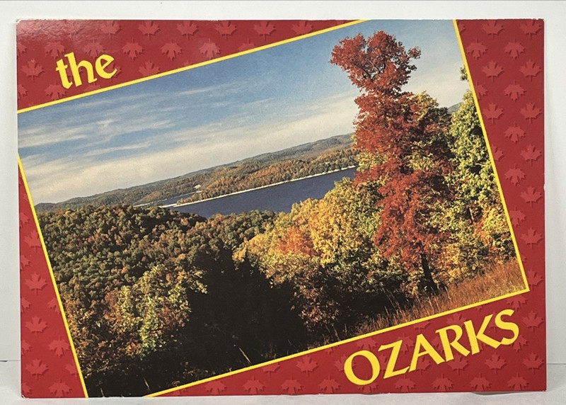 Lake of the Ozarks Missouri MO Scenic Mountain View Postcard Unposted