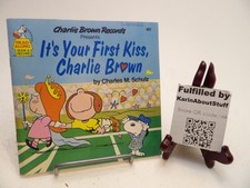 It's Your First Kiss, Charlie Brown Read Along Record & Book Charles M. Schulz