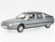 Citroen CX Turbo 2 Prestige 1986 grey met diecast modelcar 159016 Norev 1:43