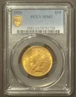 1926 $10 GOLD INDIAN EAGLE Classic Coin PCGS MS63 : American Gold : 10433