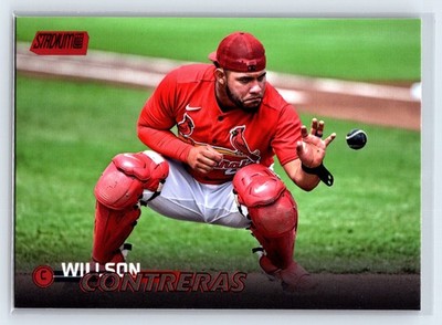 2023 Stadium Club Willson Contreras Red Foil #238 St. Louis Cardinals