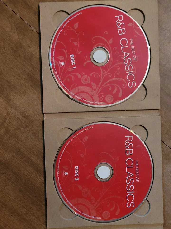 The Best of R&B Classics by Various Original Artists CD, 4-Disc Set — 第 4/4 张图片