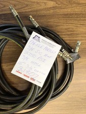 3/8 PARKER FLEX HYDRAULIC HOSE Forklift Mast hose 3/8 JIC MALE FEMALE 15’ 3 1/2”