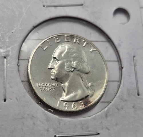 1963   Proof Washington Quarter (B29)