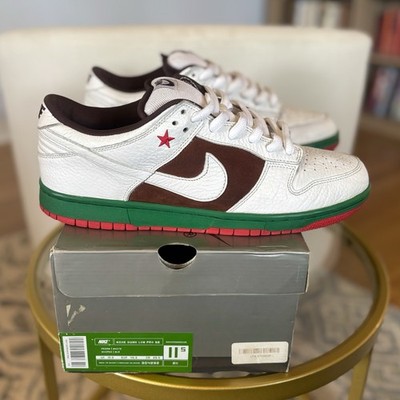 Nike Dunk Low Pro SB  Cali  Pecan White 2004 Size 11.5 With Grey Box Rare Grail