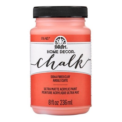 FolkArt Home Decor Chalk Paint 8 oz 51044 Fired Clay  Argile Cutie  Ultra Matte