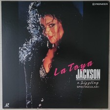 Musik Laserdisc  LA TOYA JACKSON - A SIZZLING...