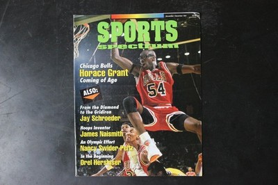 Sports Spectrum November December 1991 Horace Grant Magazine Chicago Bulls NBA