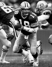 Quarterback Mike Tomczak Green Bay Packers during an NFL game 1991- Old Photo 3