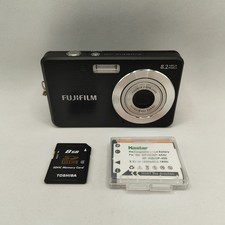 Fujifilm FinePix J10 8.2MP Compact Digital Camera New Battery 8GB SD Card Tested