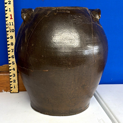 Super Rare L. MILES Attributed Dave Drake Pottery