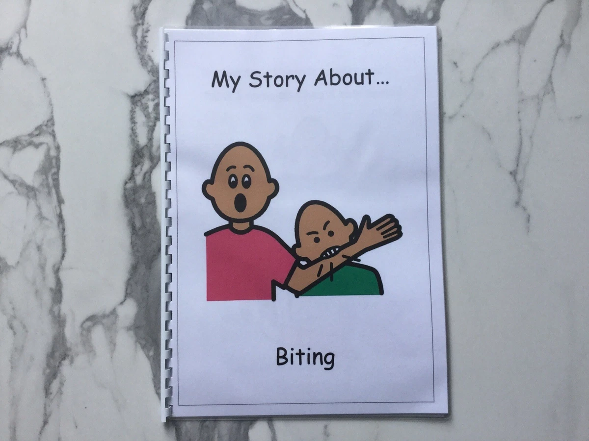 No Biting Social Story Boardmaker