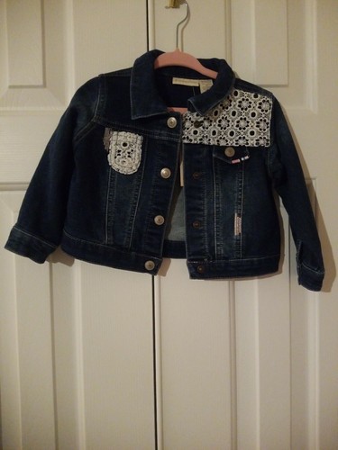 baby girls blue denim jacket size 