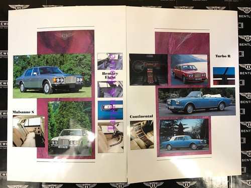 1990's Rolls Royce Bentley Model Line up Brochure item#RRBB1 - Picture 5 of 9