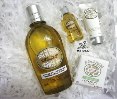 l'occitane   Mandel Shower Oil  Set   Seife   Milk Body Set    NEU