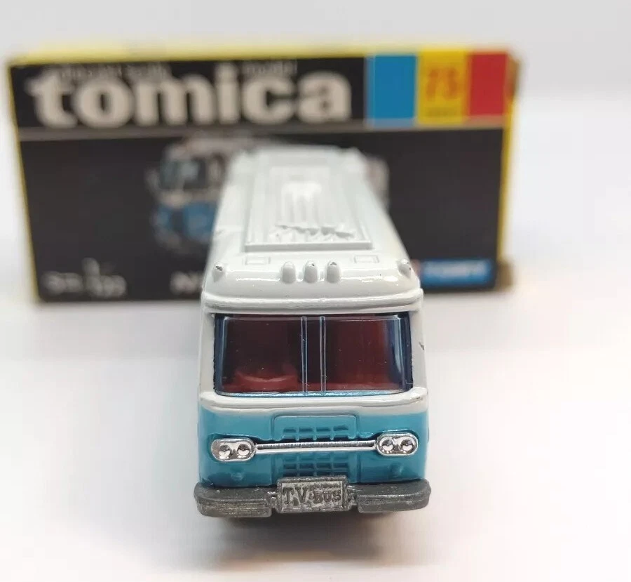 Tomica Black Box 75 NHK TV-BUS Japan Minicar S=1/122 - Image 4 of 4