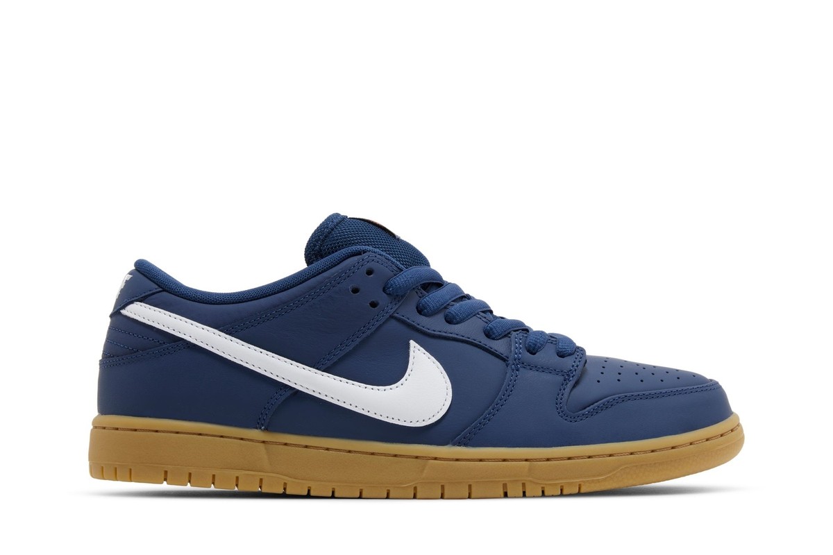 Nike Dunk Low SB 'Navy Gum' FJ1674-400 Men's Shoes | eBay