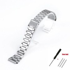 18mm For Casio W800h AE1200 F91W A158 Strap Watch Band Stainless Steel Metal