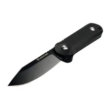 New Fixed Blade Knife Durable D2 Steel Black PVD G10 FREE KYDEX Sheath EDC Fire