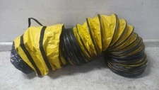 Americ AM-DS1225CB 12 In Diameter 25 Ft L Black/Yellow Ventilation Duct