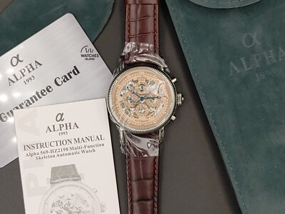 Alpha 1993 Automatic day date month 24hrs HZ2198 Movement