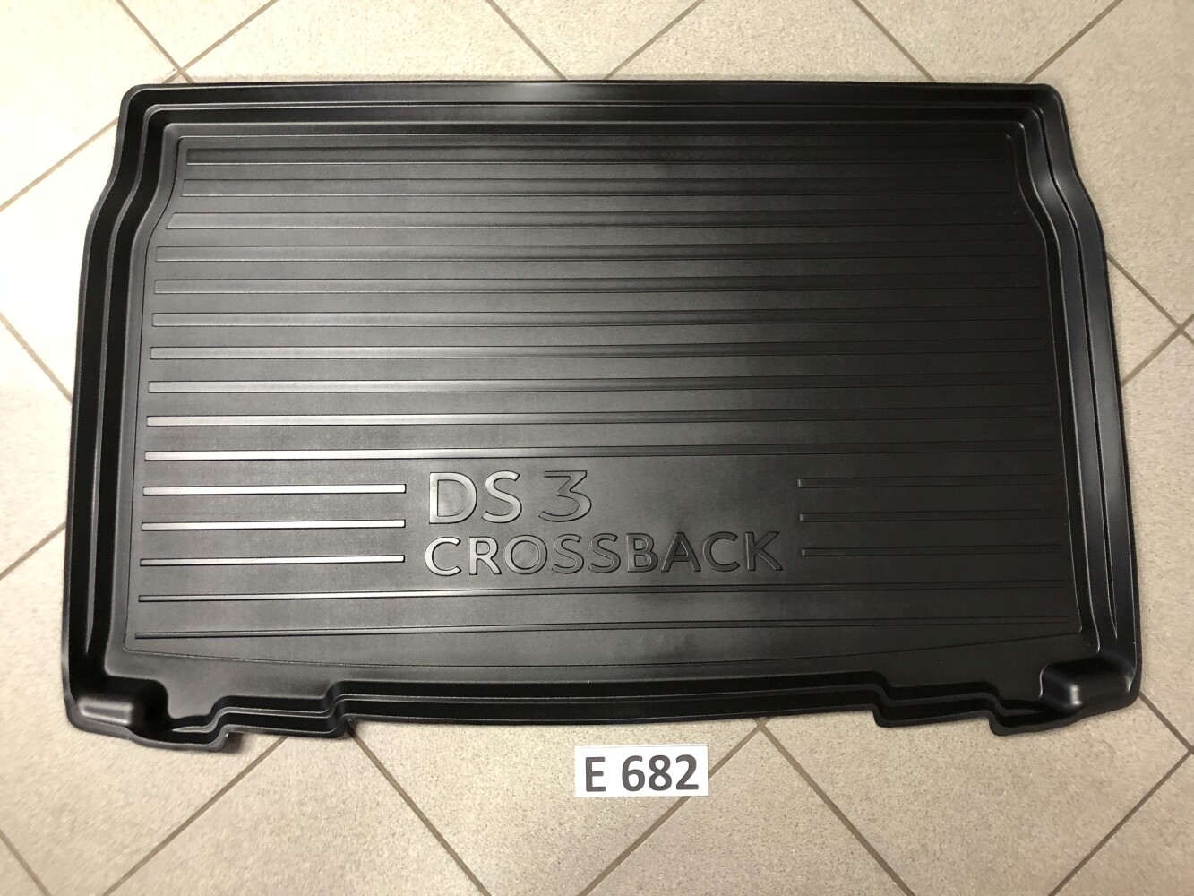 CITROEN DS3 CROSSBACK NEU ORIGINAL KOFFERRAUMEINLAGE GUMMI 1638178480     D3F/E6
