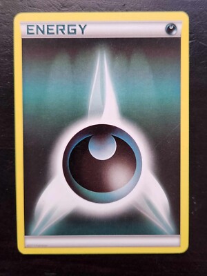 2013 Darkness Energy Pokemon Energy Cards