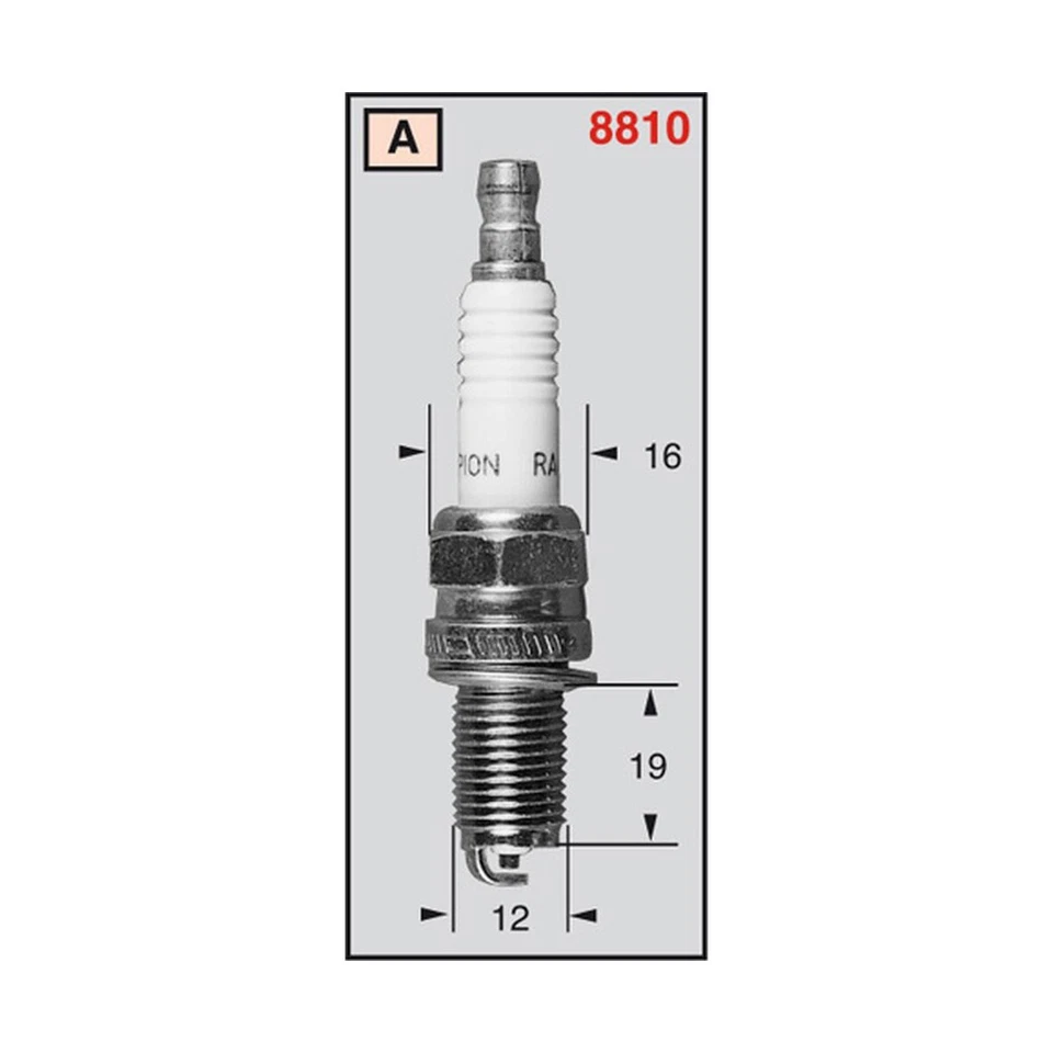 Bougie CHAMPION RA4HC For Ducati 944 ST2 1997-2003