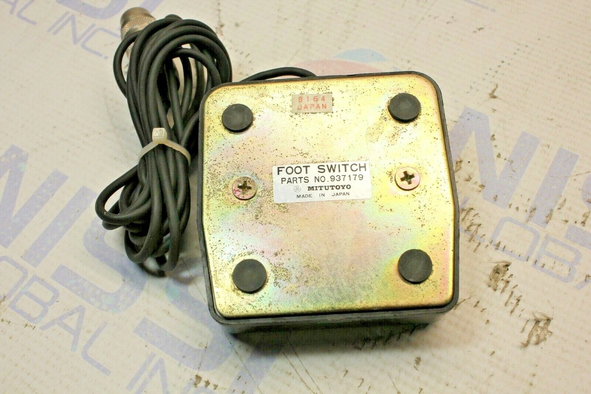 Mitutoyo 937179 Footswitch for Mini Processors | eBay