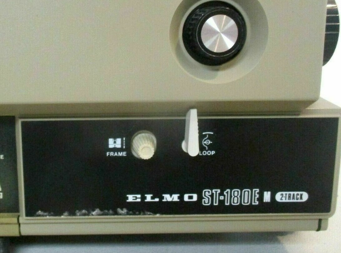 ＥＬＭＯ ＳＴ-１８０ ２-ＴＲＡＣＫ SOUND PROJECTOR 映写機 ELMO ST-180 2-TRACK SOUND PROJECTOR ELMO ST-180 2