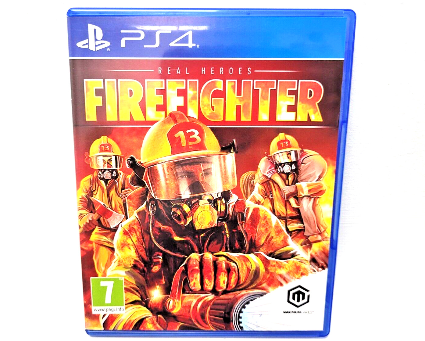 Real Heroes Firefighters PS4 | Mint Disc | Boxed | PS5 Compatible