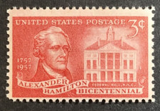 US Scott #1086 Alexander Hamilton 3 Cent MNH