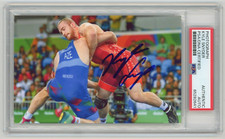 Kyle Snyder Signed Wrestling Photo (PSA) USA Gold Medal Olympic Wrestler