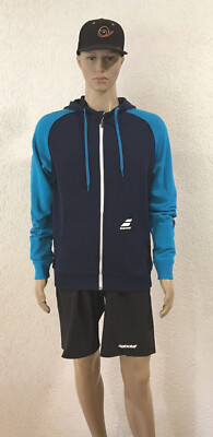 Babolat Drive Hood Jacket Men Drive Blue