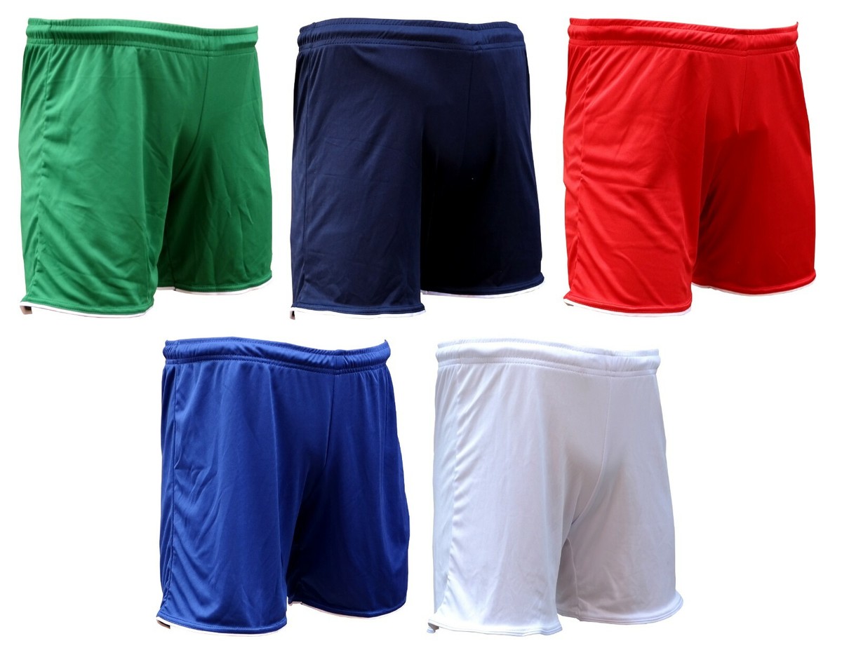 Pantaloni Corti Da Uomo In Poliestere Riciclato Blu Da Calcio KAPPA - Foto 3